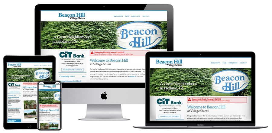 Beacon Hill responsive websites