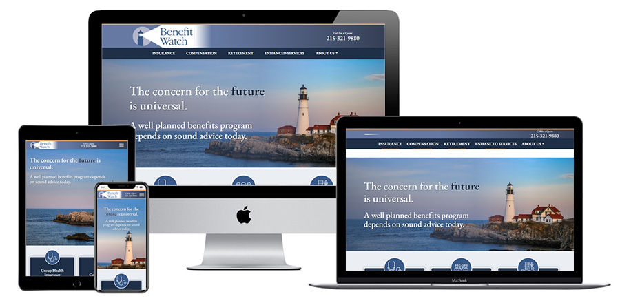 Benefit Watch responsive websites