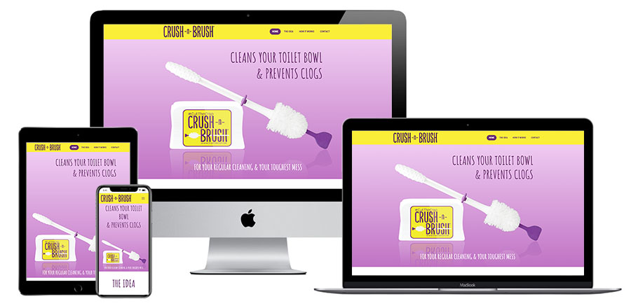 Crush-n-Brush responsive websites