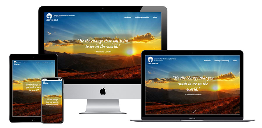 Cutrona Resolutionary Services responsive websites