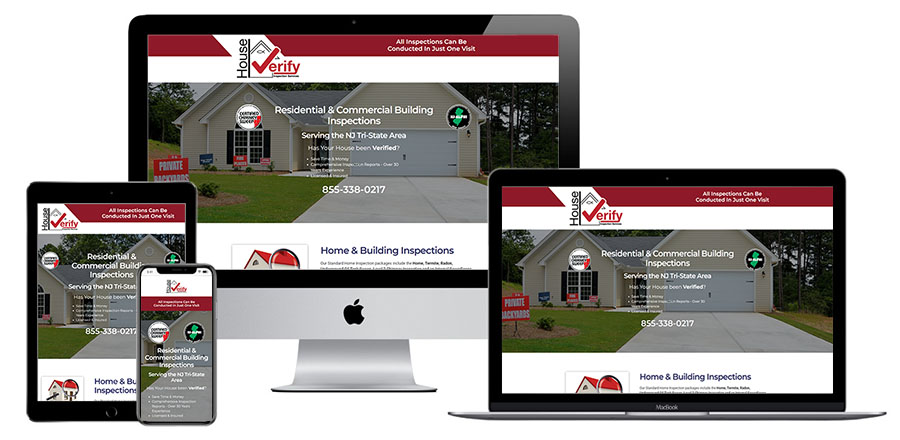 House Verify responsive websites