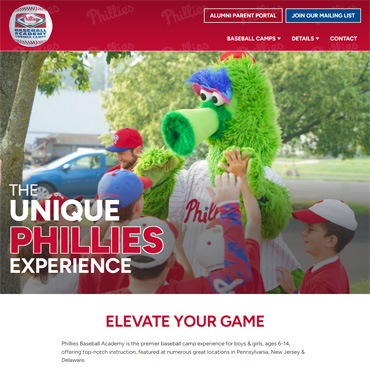 Phillies Baseball Academy screenshot